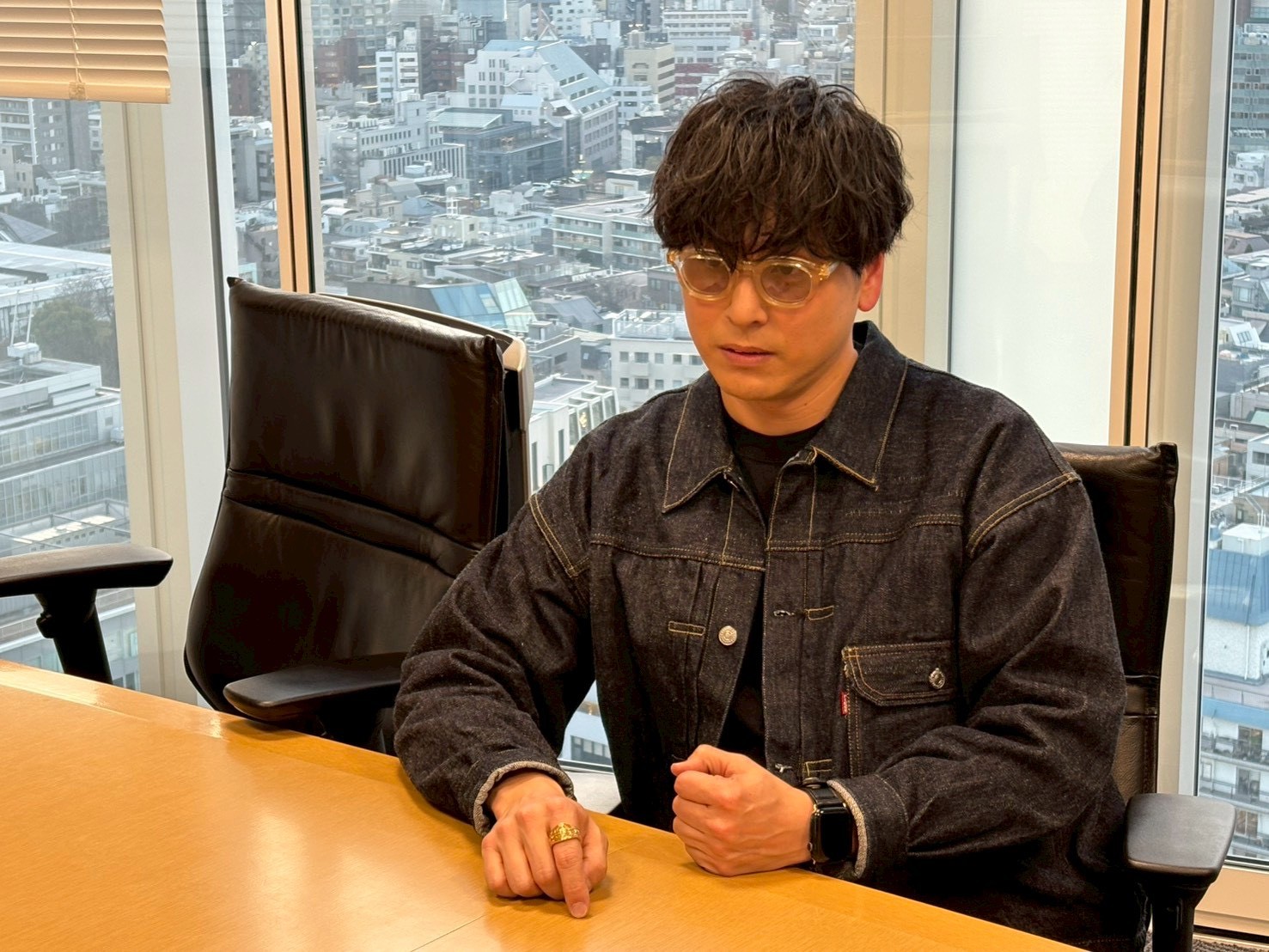 インタビューの様子 2