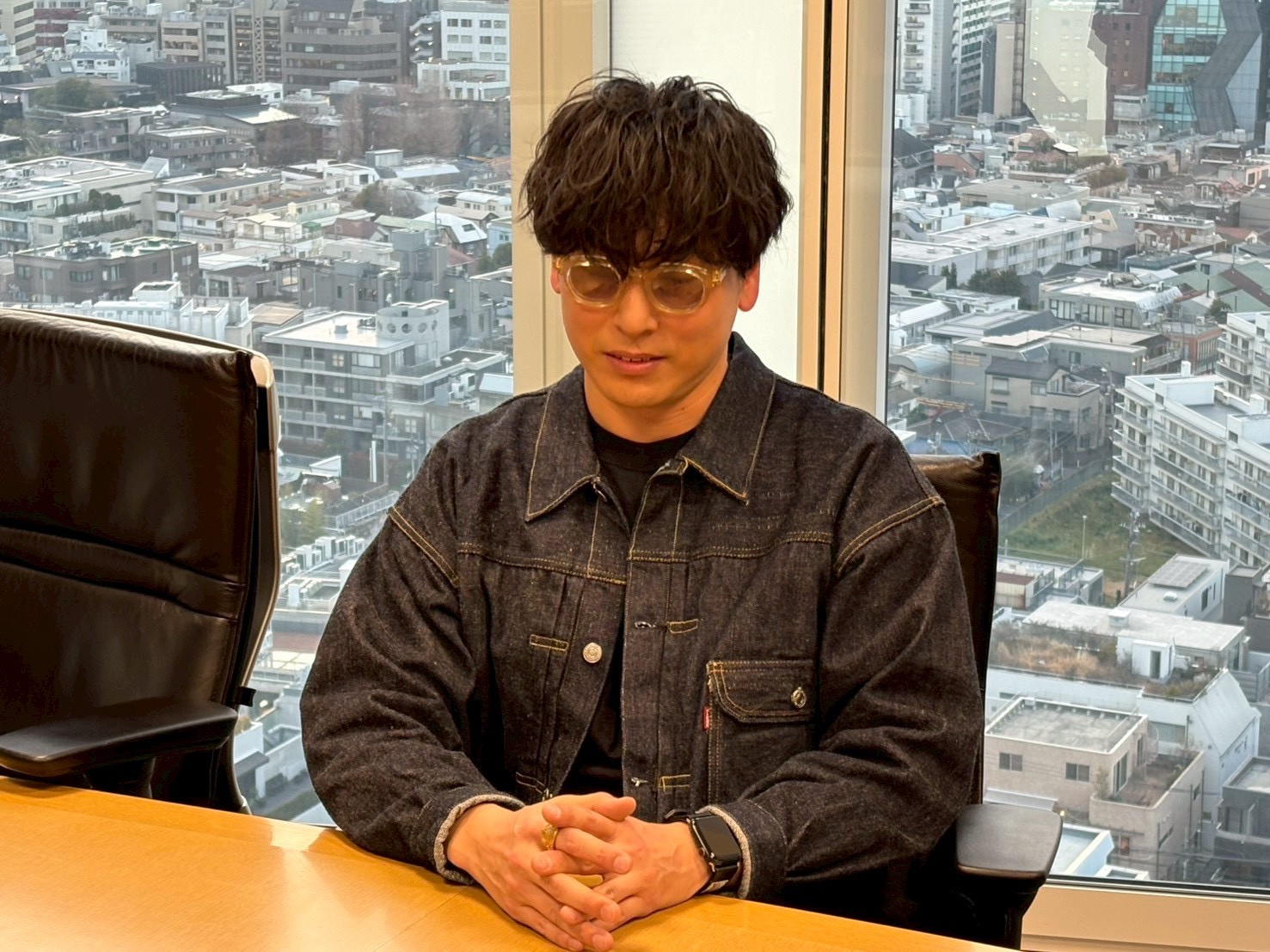 インタビューの様子 4